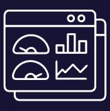 Customisable HR dashboards icon